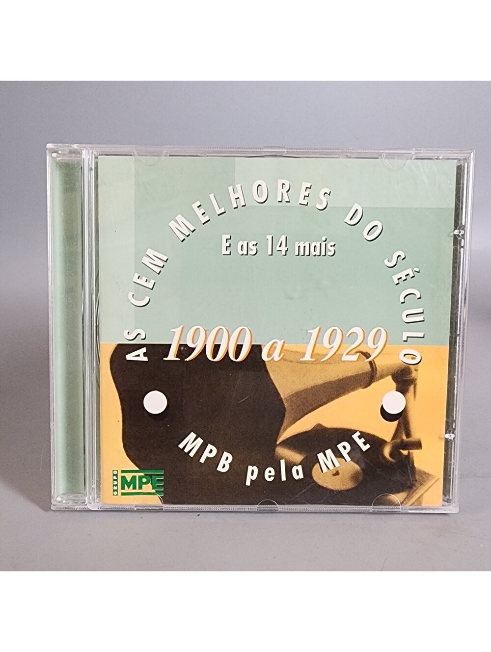 As Cem Melhores do Século MPB pela MPE 1900-1929 CD Brazil EMI Grupo MPE